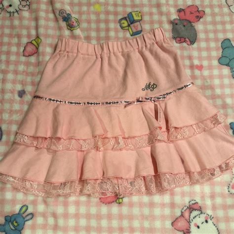 Mezzo Piano Pink Skirt Fits XS Its In Really Good Depop