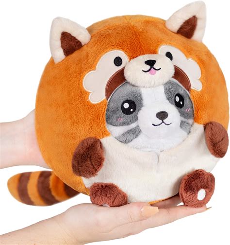 Squishable Undercover Panda In Red Panda 7 Plush Toys