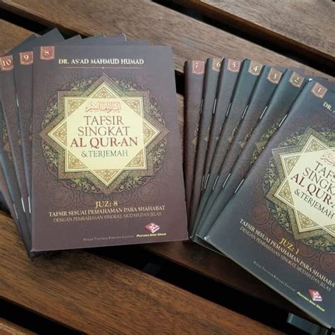 Jual Tafsir Singkat Al Quran Terjemah Per Juz Besar Alquran Tafsir