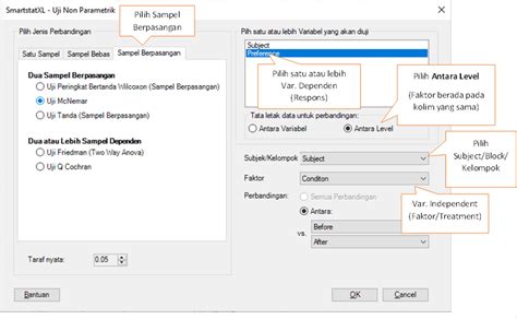 Panduan Lengkap Analisis Uji Mcnemar Menggunakan Smartstatxl