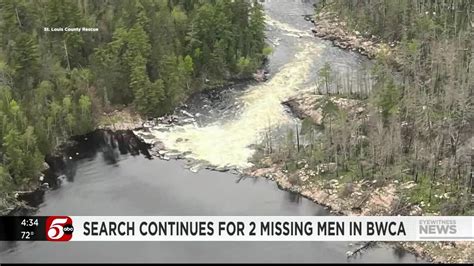 2 Missing In Bwca After Canoes Go Over Curtain Falls Youtube