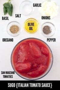 Sugo (Authentic Italian Tomato Sauce) - Foodie and Wine