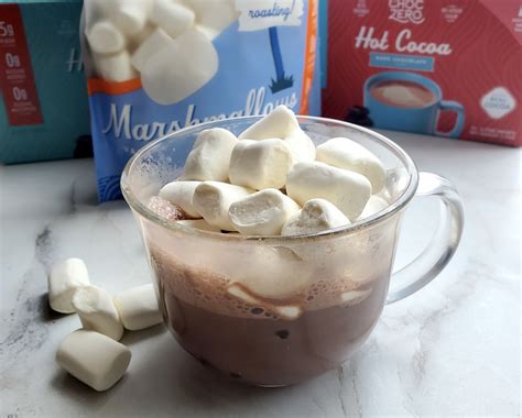Indulge In ChocZero Keto Hot Cocoa W Marshmallows