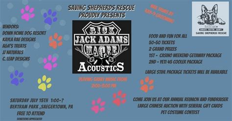 2nd Annual Adoption Reunion And Fundraiser — Saving Shepherds Rescue