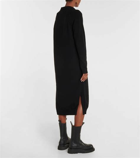 Moncler Cashmere Blend Midi Dress Moncler