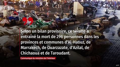 Maroc un puissant séisme fait 632 morts au moins Vidéo Dailymotion