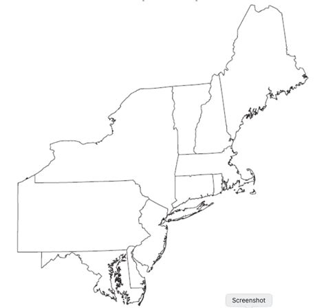 Map-Northeastern States Diagram | Quizlet