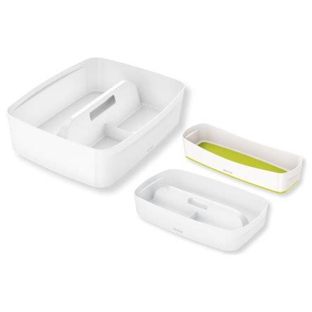 Leitz MyBox Stackable Storage Boxes With Lids