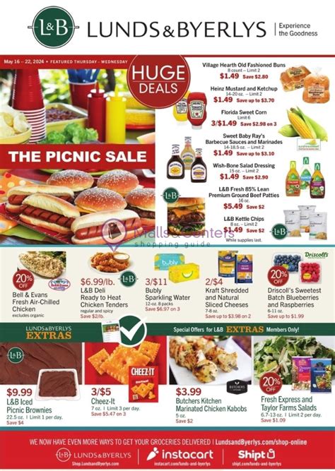 Lunds Byerlys Weekly Ad From Thu 5 16 2024 Sales Flyers