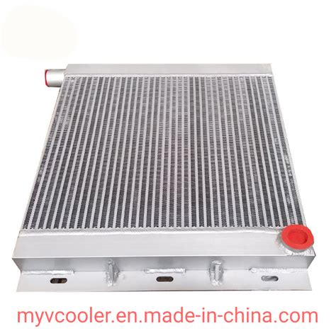 Aluminum Bar Plate Radiator For Engineering Machinery Oil Air Cooler