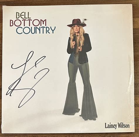 LAINEY WILSON Autographed Signed Bell Bottom Country Vinyl 2LP NEW