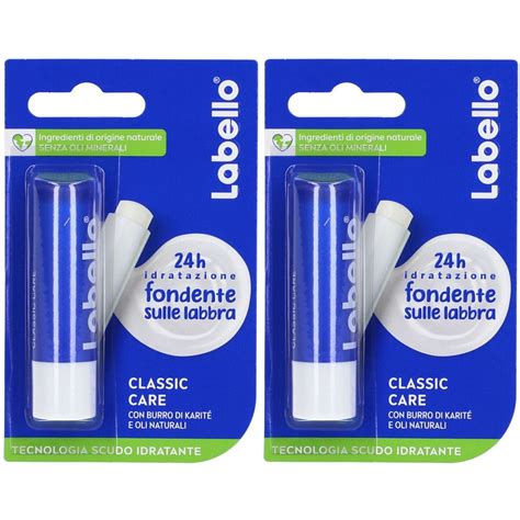 Labello Classic Care Balsamo Labbra Set Da X Ml Redcare