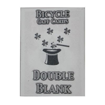 Magic Supply Company > Card Magic > Double Blank Bicycle Cards (box color varies)