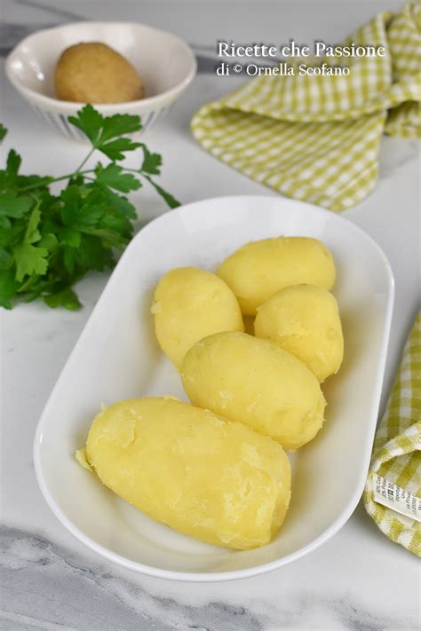 Patate Cotte Al Microonde Ricette Che Passione Di Ornella Scofano