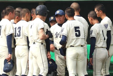 創志学園、2017年以来の選抜大会へ前進 指揮官は東海大相模を春夏通算4度の日本一に導いた門馬監督 秋季中国地区高校野球大会準決勝【写真