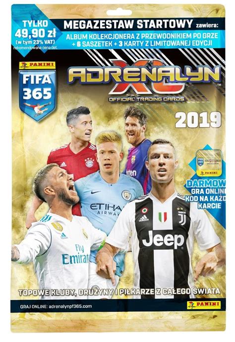 Fifa Adrenalyn Xl Mega Zestaw Startowy Panini S P A Prasa Sklep