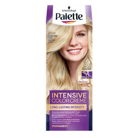 Palette Intensive Color Creme Krem Koloryzuj Cy Bardzo Jasny Blond