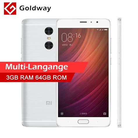 Original Xiaomi Redmi Pro Prime Gb Rom Mobile Phone Mtk Helio X