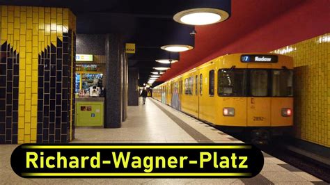 U Bahn Station Richard Wagner Platz Berlin 🇩🇪 Walkthrough 🚶 Youtube