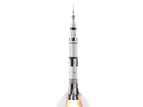 Lego Apollo Saturn V Tallest Lego Ideas Set Ever Made