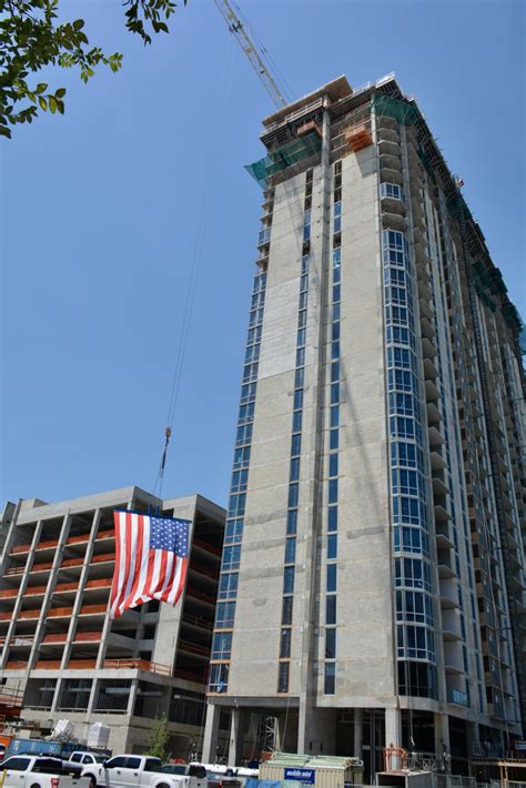Construction Tops Out On 'Arts And Entertainment Residences' In