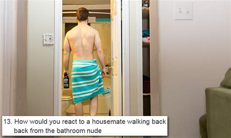 How Would You React To A Housemate Walking Back From The Bathroom Nude Odd Ad For Housemate