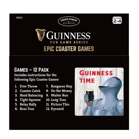 Front Porch Classics, Guinness Pub Games Series Epic Coaster Games