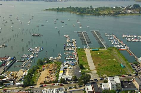 Pine Island Marina in City Island, New York, United States