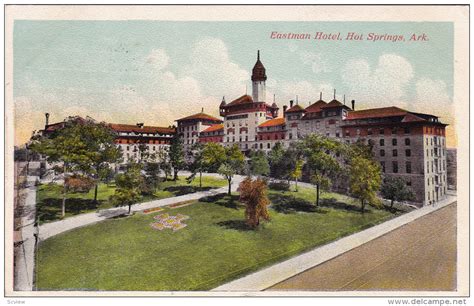 Eastman Hotel HOT SPRINGS Arkansas PU 1913 United States