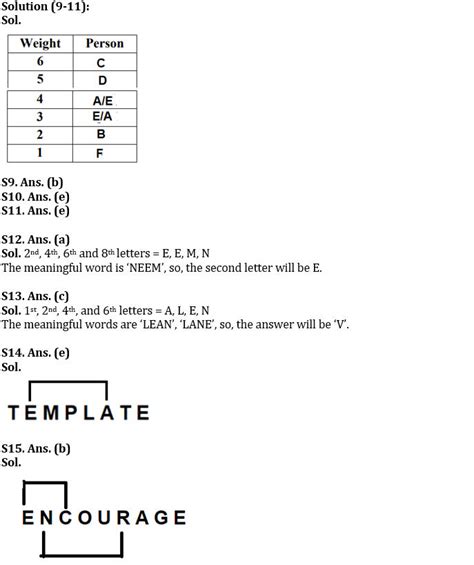 Reasoning Ability Quiz For Idbi Am Executive Th June