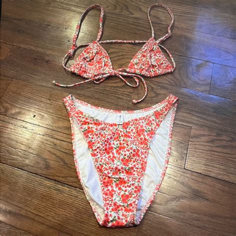 Heavy Manners Just One Look Bikini Size Small Gem