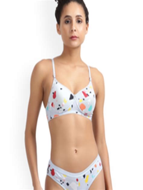 Buy Ladyland Printed Cotton Lingerie Set Lingerie Set For Women Myntra
