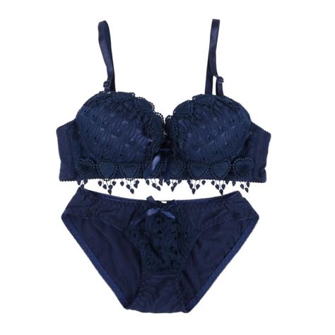 Zhongxinda Hot Sale Women Underwear Set Cotton Bra Panty Set Brand Embroidery Tassel Sexy
