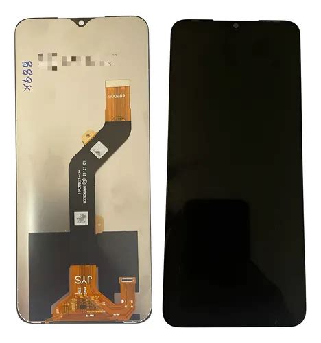 Tela Frontal Lcd Compativel Hot 10i X659 Sem Aro Preto