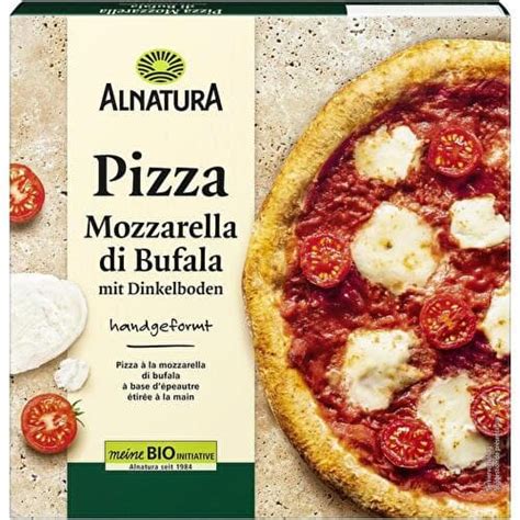 Alnatura Pizza La Mozzarella Di Bufala Bio Supermarch S Match