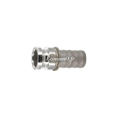 Raccord à Came Camlock Type E Adaptateur Inox 316 DN 80 x Ø 76 Cannelé