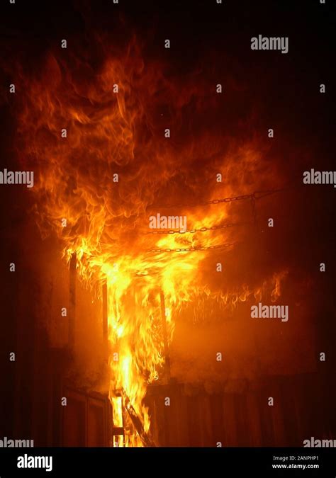 Building Fire, flashover Stock Photo - Alamy