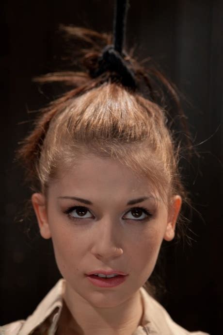 Short Brunette Sensi Pearl Gets Stripped Blindfolded And Toyed While Tied Up CoedCherry