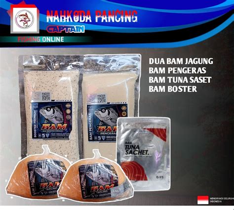 Paket Bam Adun Mancing Instan Langsung Pakai Paket Umpan Ikan Mas Siap