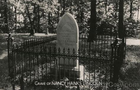 Grave of Nancy Hanks Lincoln, Nancy Hanks Lincoln State Memorial ...