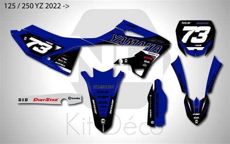 Kit D Co Yamaha Pw Yz Yzf Alba S Ries