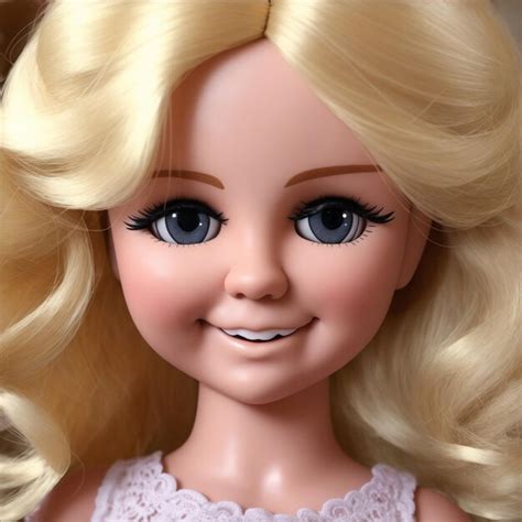 Blonde Hair Doll Muted Colors Pictures