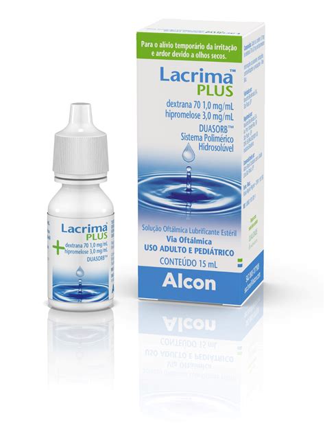 Lacrima Plus Solução Oftalmica 15ml Novo - Extrafarma
