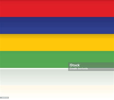 Bendera Negara Mauritius Afrika Timur Ilustrasi Stok - Unduh Gambar Sekarang - Afrika, Bendera ...