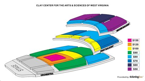 Clay Center Charleston Wv Seating Chart Pe