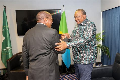 Photos Uhuru Attends International Conference In Tanzania