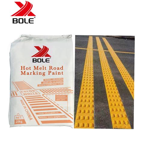 C5 Petroleum Resin Reflective Thermoplastic Convex Road Marking Paint