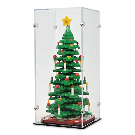 Acrylic Display Case For Lego Christmas Tree Idisplayit