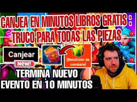 Canjea En Minutos Libros Gratis Como Terminar Nuevo Evento En Minutos