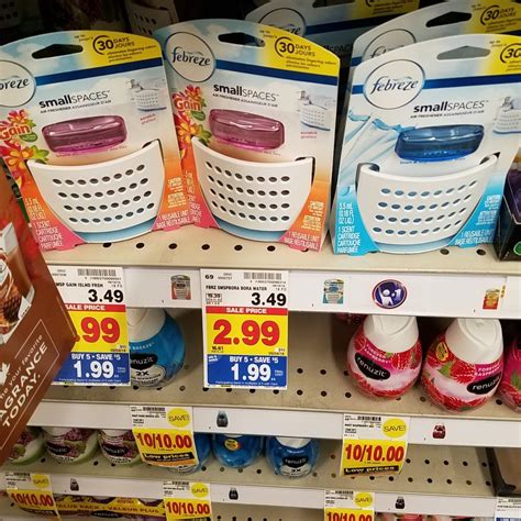 Febreze Small Spaces just $.99 - Kroger Couponing